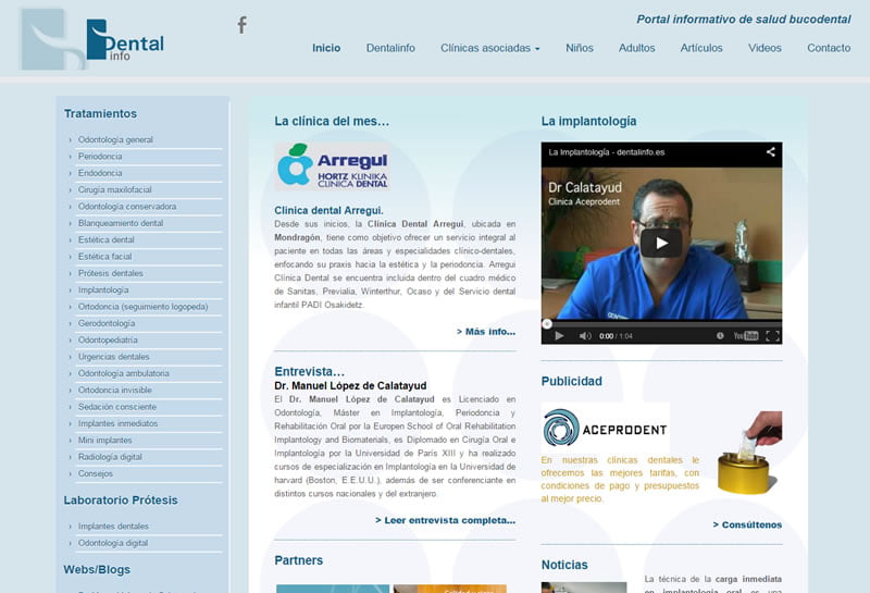 Dentainfo | Portal salud bucodental