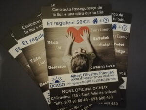 Flyer Ocaso Sant Feliu de Guíxols | Estudi 33