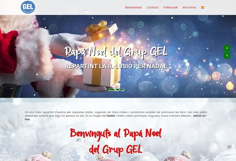 El Papa Noel del Grupo Gel - Estudi 33