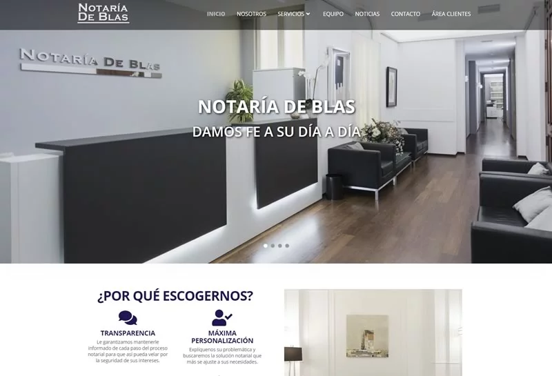 Notaría de Blas | Estudi 33